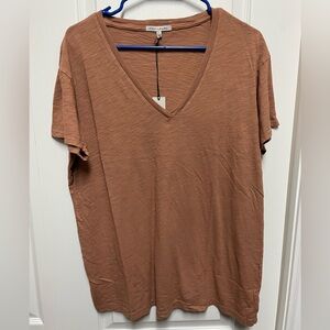 Martha Stewart Clay V-Neck Top